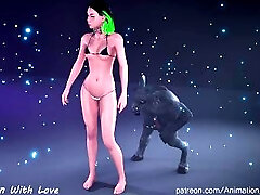 Passionate Sex at a Party  3D...